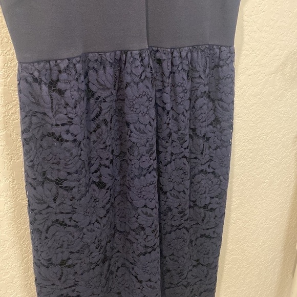 𝅺NANETTE Lepore Collared Sleeveless Lace Dress - Picture 5 of 11